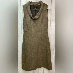 Club Monaco Wool Dress size 8 Brown